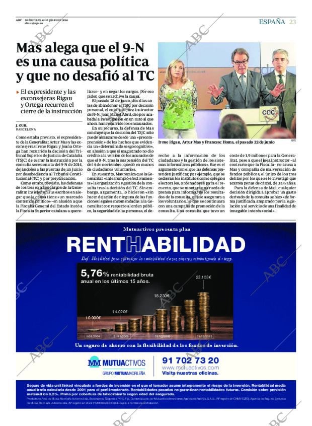 ABC MADRID 06-07-2016 página 23
