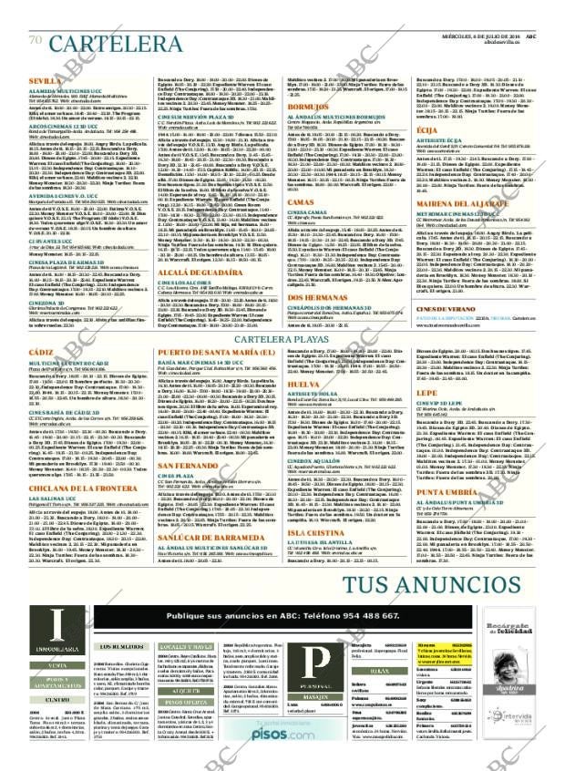 ABC SEVILLA 06-07-2016 página 70