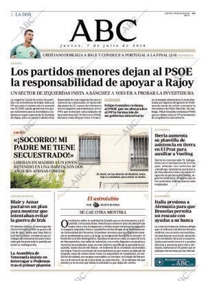 ABC MADRID 07-07-2016 página 2