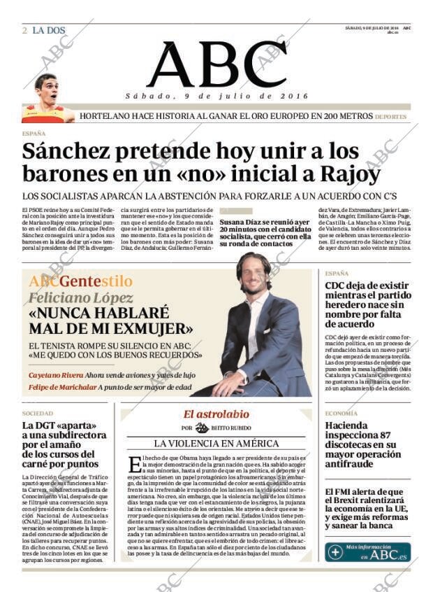 ABC MADRID 09-07-2016 página 2