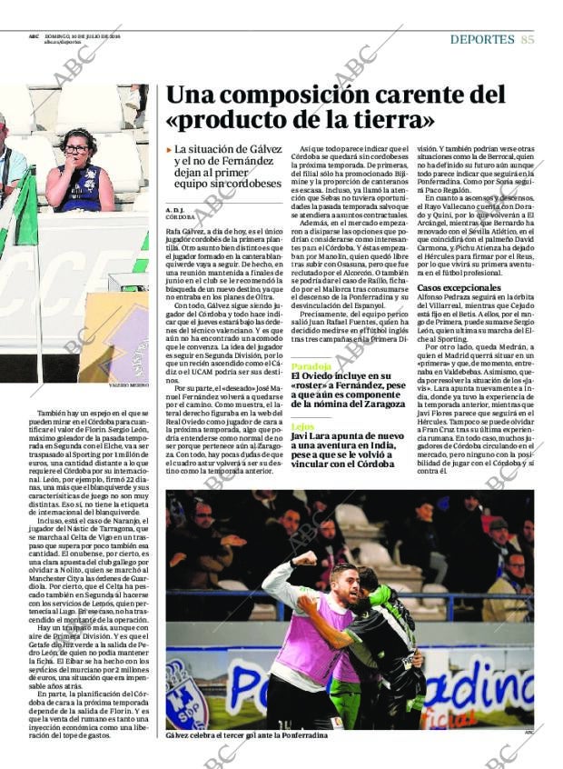 ABC CORDOBA 10-07-2016 página 85