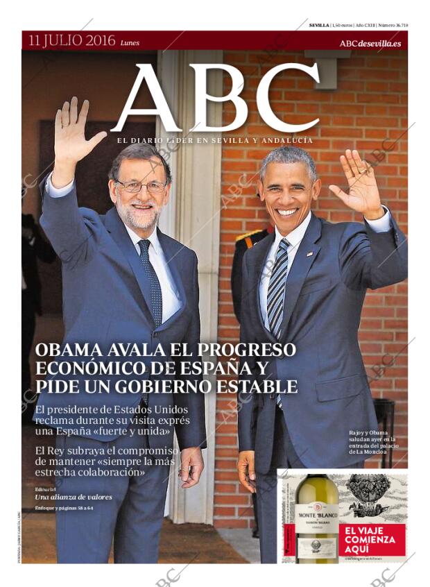 ABC SEVILLA 11-07-2016 página 1
