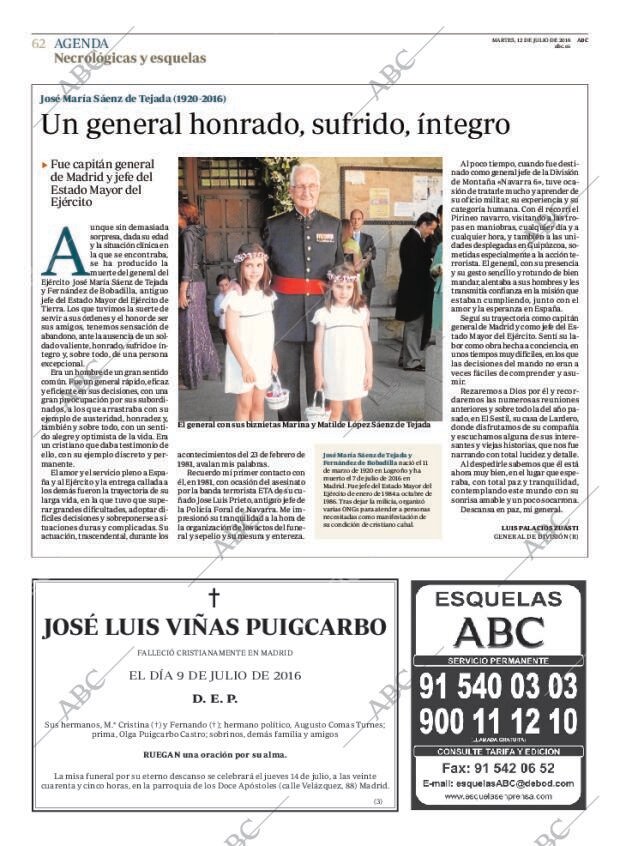 ABC MADRID 12-07-2016 página 62