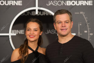 «Photocall» de la película norteamericana "Jason Bourne", protagonizada por Matt...