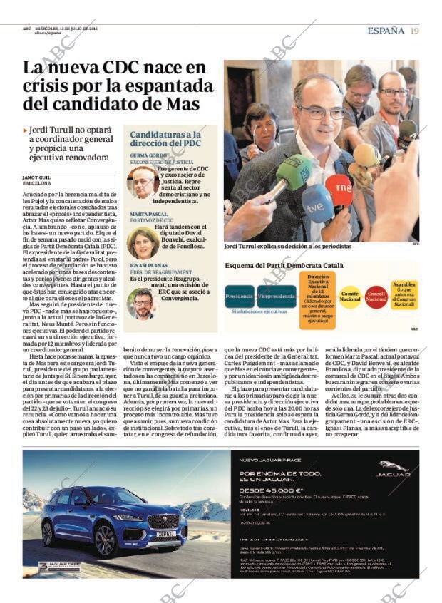 ABC MADRID 13-07-2016 página 19
