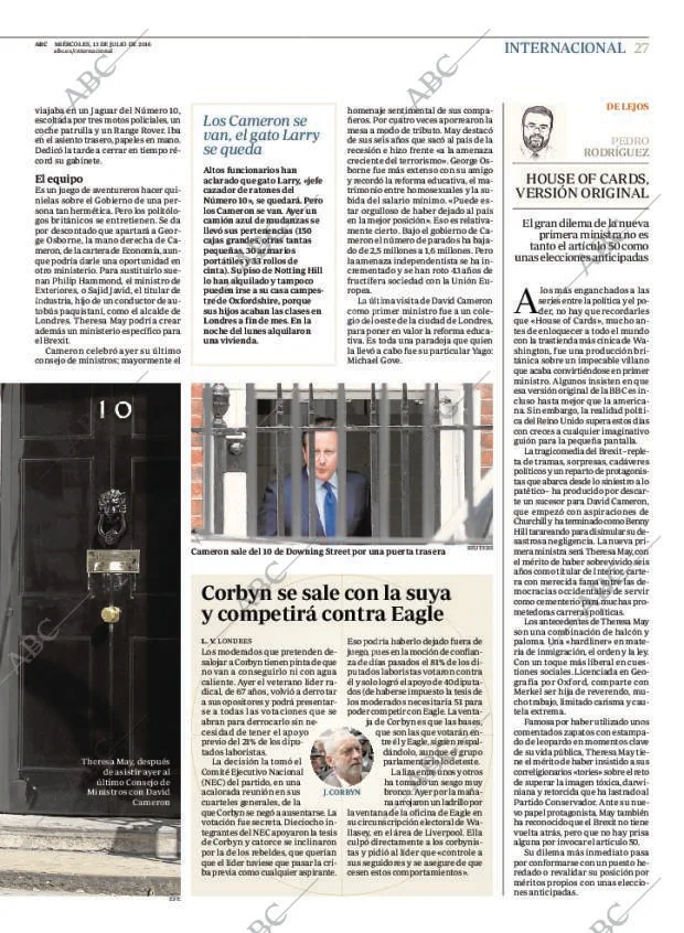 ABC MADRID 13-07-2016 página 27