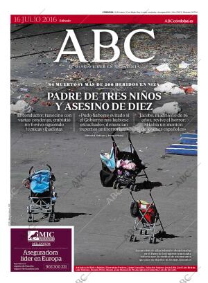 ABC CORDOBA 16-07-2016 página 1