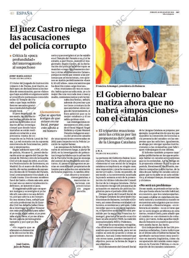 ABC MADRID 16-07-2016 página 40