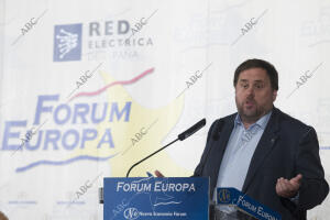 Oriol Junqueras , Erc en el foro nueva economía Foto