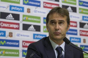 Rueda de prensa del nuevo seleccionador nacional Julen Lopetegui