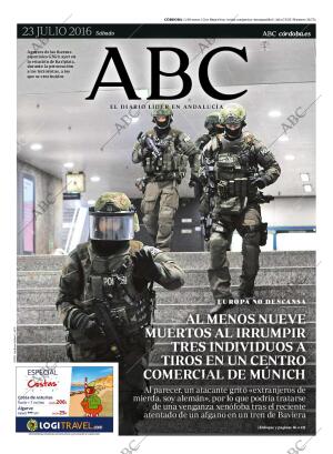 ABC CORDOBA 23-07-2016 página 1