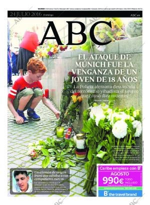 ABC MADRID 24-07-2016 página 1