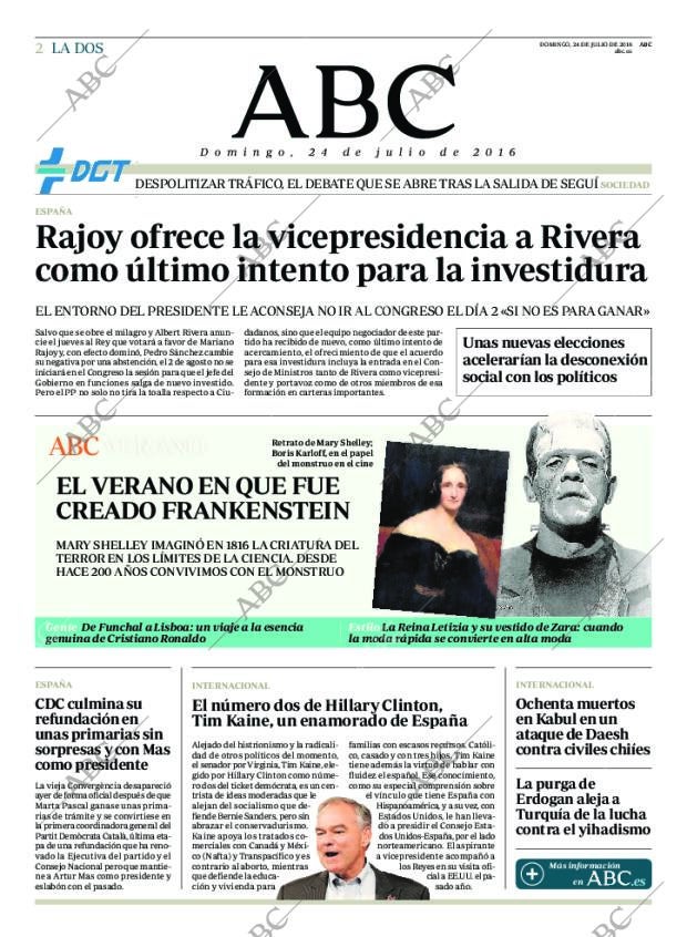 ABC MADRID 24-07-2016 página 2