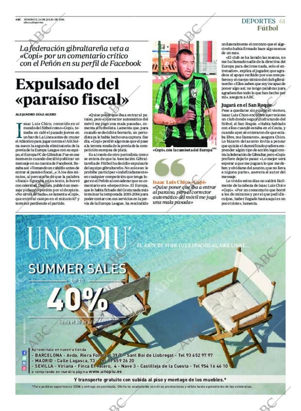 ABC MADRID 24-07-2016 página 61