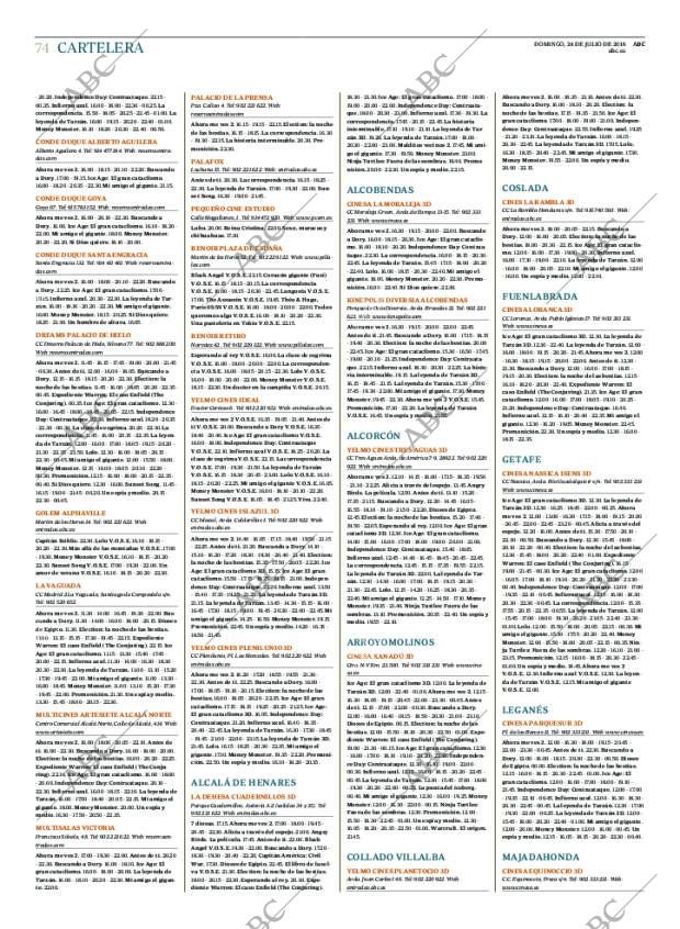 ABC MADRID 24-07-2016 página 74