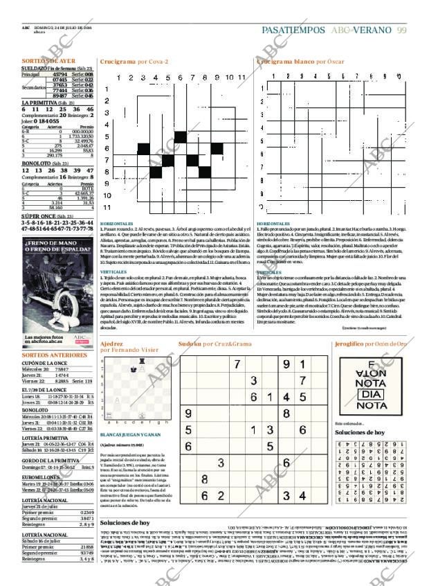 ABC MADRID 24-07-2016 página 99