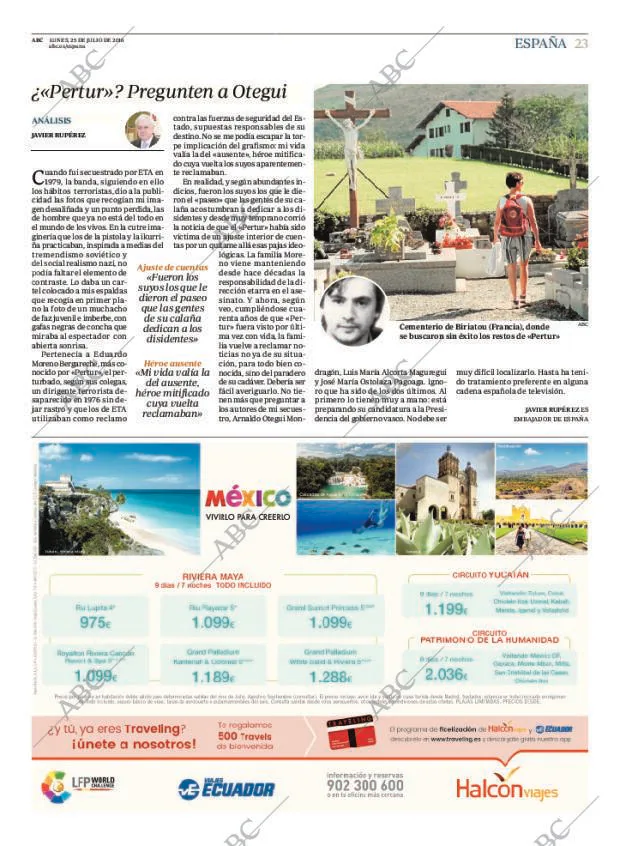 ABC MADRID 25-07-2016 página 23