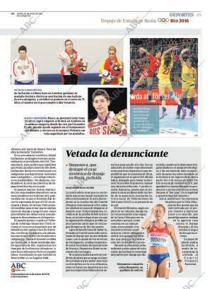 ABC MADRID 25-07-2016 página 45