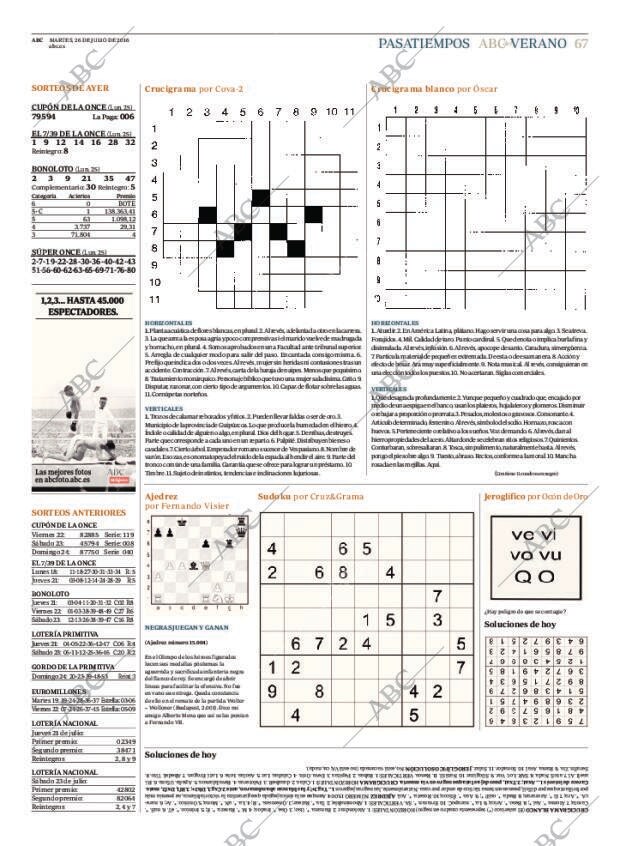 ABC MADRID 26-07-2016 página 67