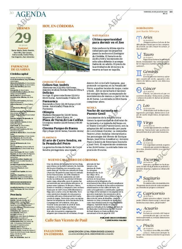 ABC CORDOBA 29-07-2016 página 30