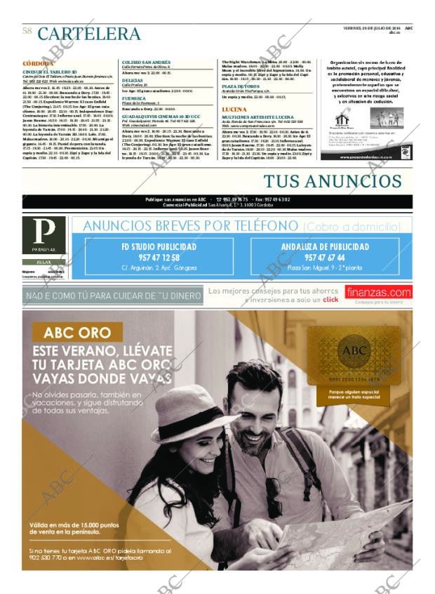 ABC CORDOBA 29-07-2016 página 58