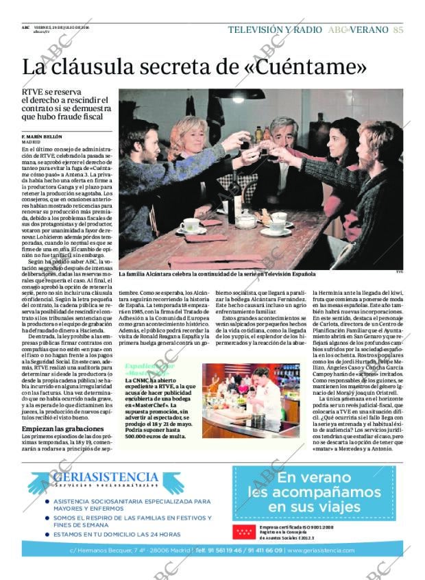 ABC CORDOBA 29-07-2016 página 85