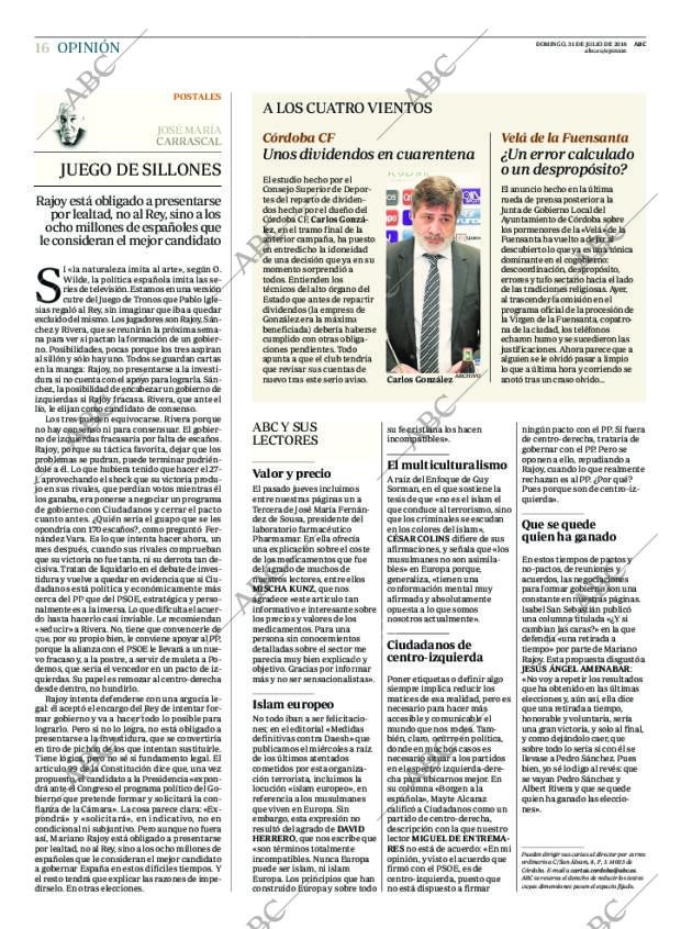 ABC CORDOBA 31-07-2016 página 16