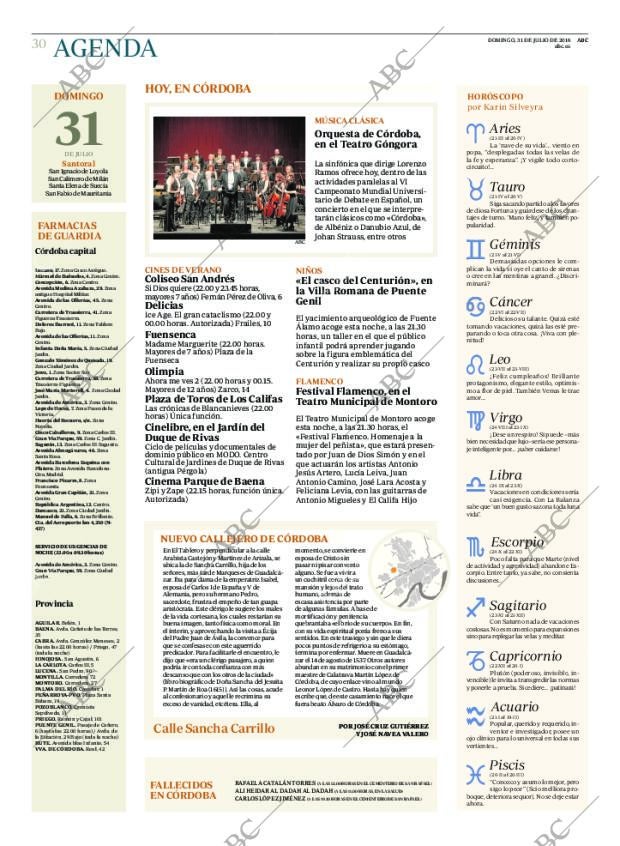 ABC CORDOBA 31-07-2016 página 30
