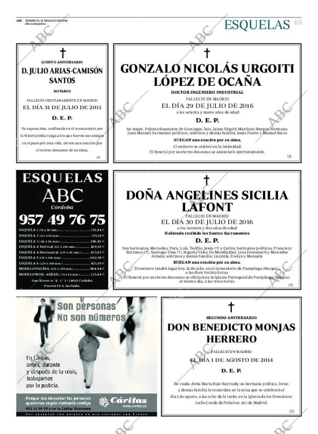 ABC CORDOBA 31-07-2016 página 65