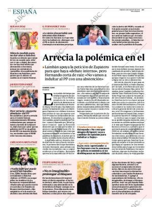 ABC MADRID 06-08-2016 página 14