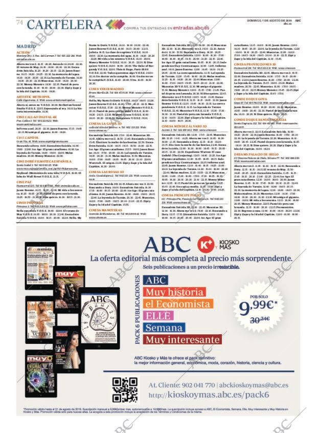 ABC MADRID 07-08-2016 página 74