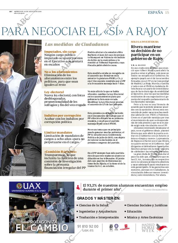 ABC MADRID 10-08-2016 página 15