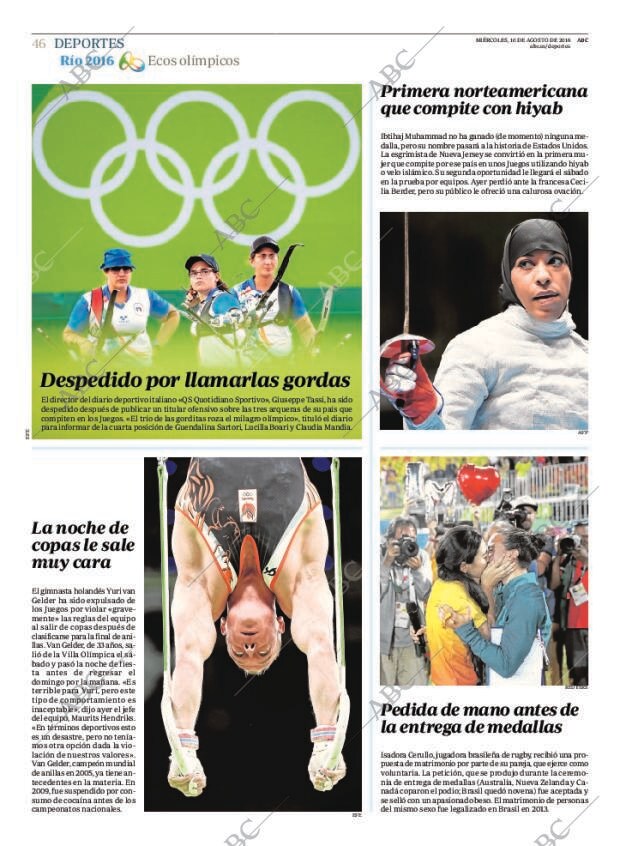 ABC MADRID 10-08-2016 página 46