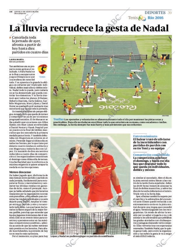 ABC MADRID 11-08-2016 página 39