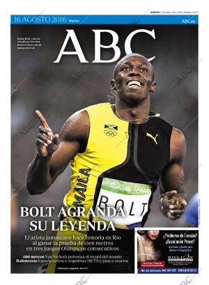 ABC MADRID 16-08-2016 página 1