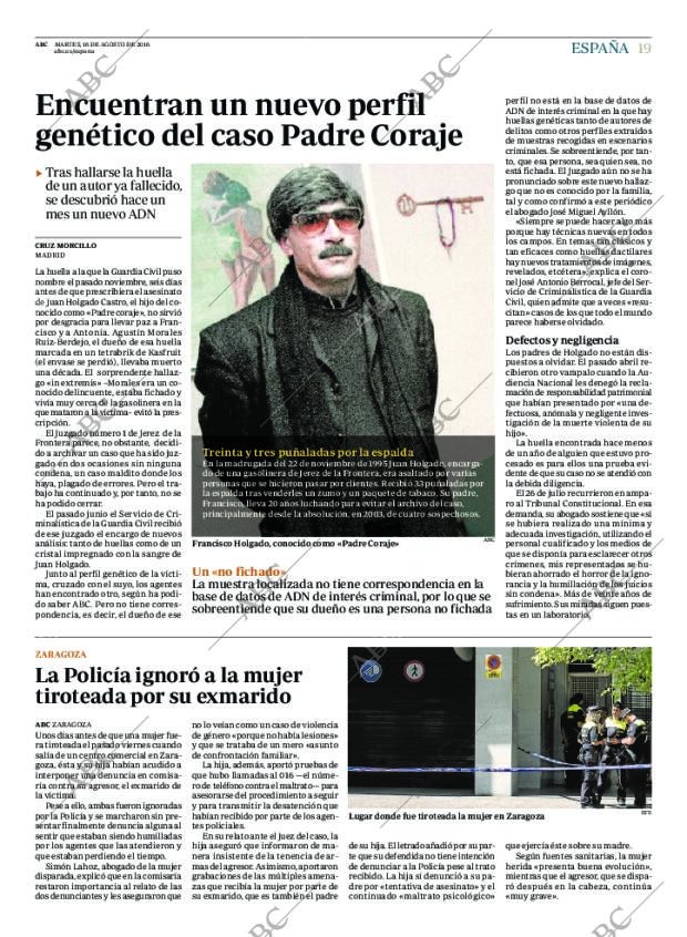 ABC MADRID 16-08-2016 página 19
