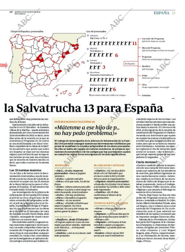 ABC MADRID 16-08-2016 página 21