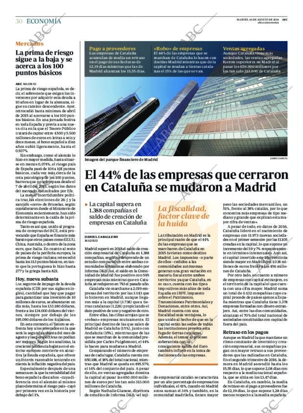 ABC MADRID 16-08-2016 página 30