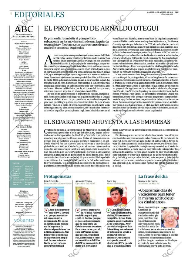 ABC MADRID 16-08-2016 página 4