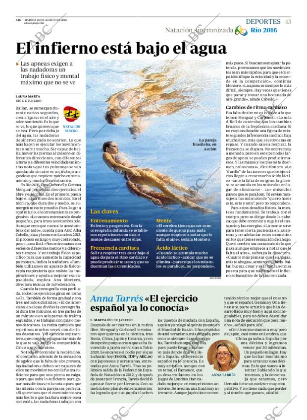 ABC MADRID 16-08-2016 página 43