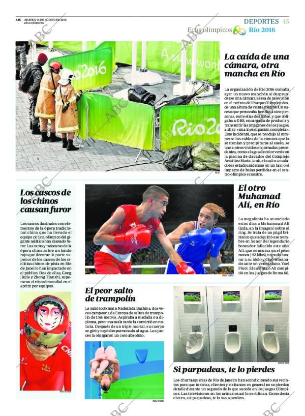 ABC MADRID 16-08-2016 página 45