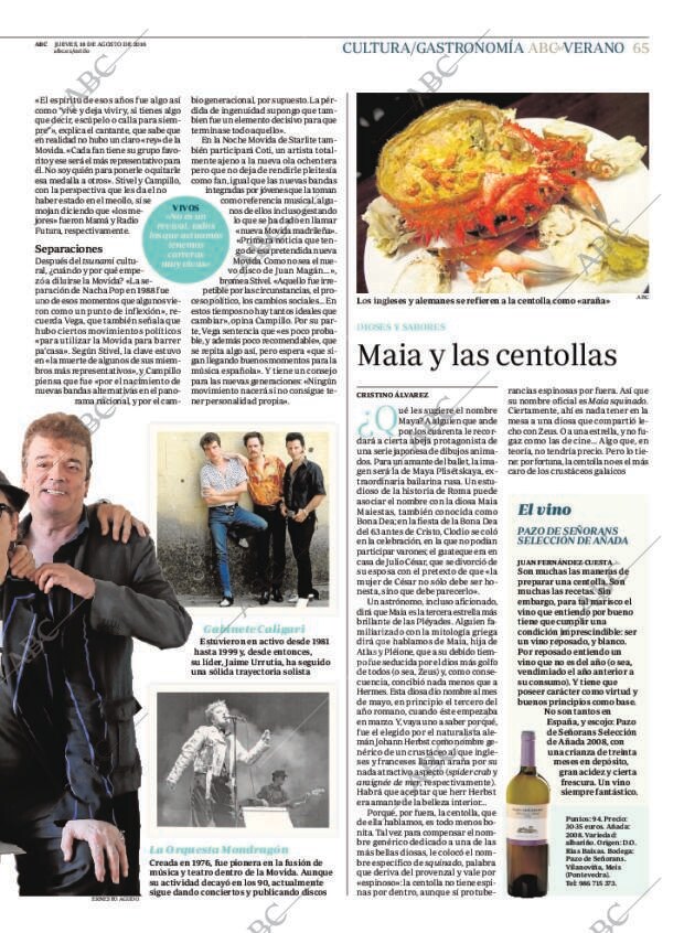 ABC MADRID 18-08-2016 página 65