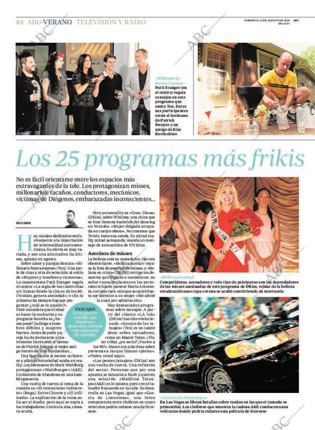ABC MADRID 21-08-2016 página 84
