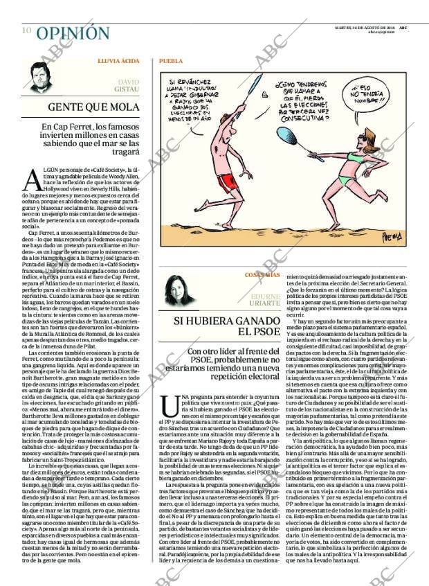 ABC MADRID 30-08-2016 página 10