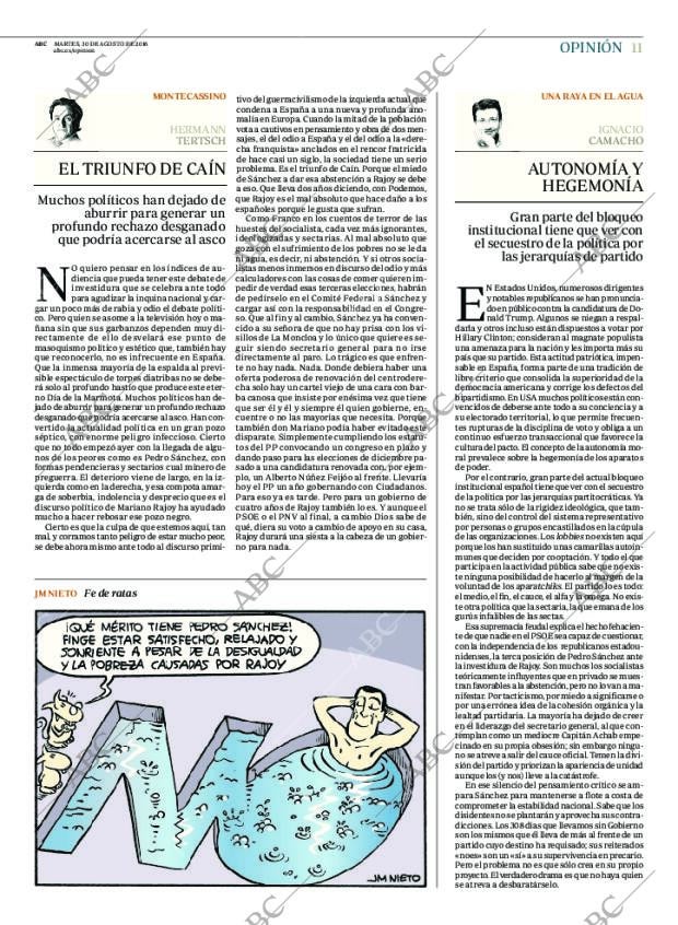 ABC MADRID 30-08-2016 página 11