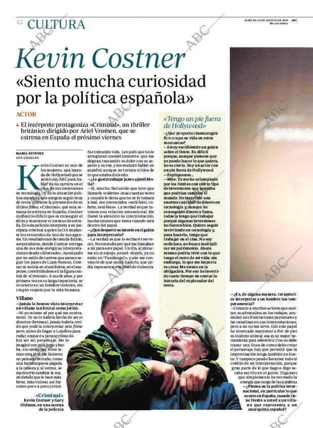 ABC MADRID 30-08-2016 página 42