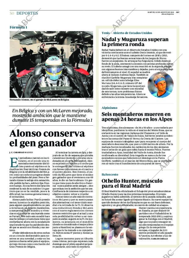 ABC MADRID 30-08-2016 página 50