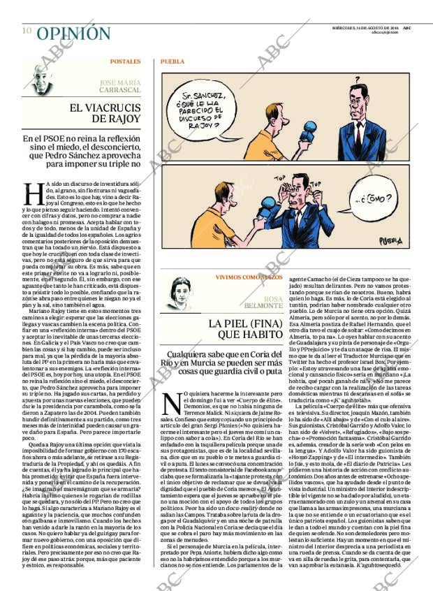 ABC MADRID 31-08-2016 página 10