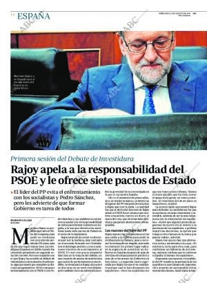 ABC MADRID 31-08-2016 página 14