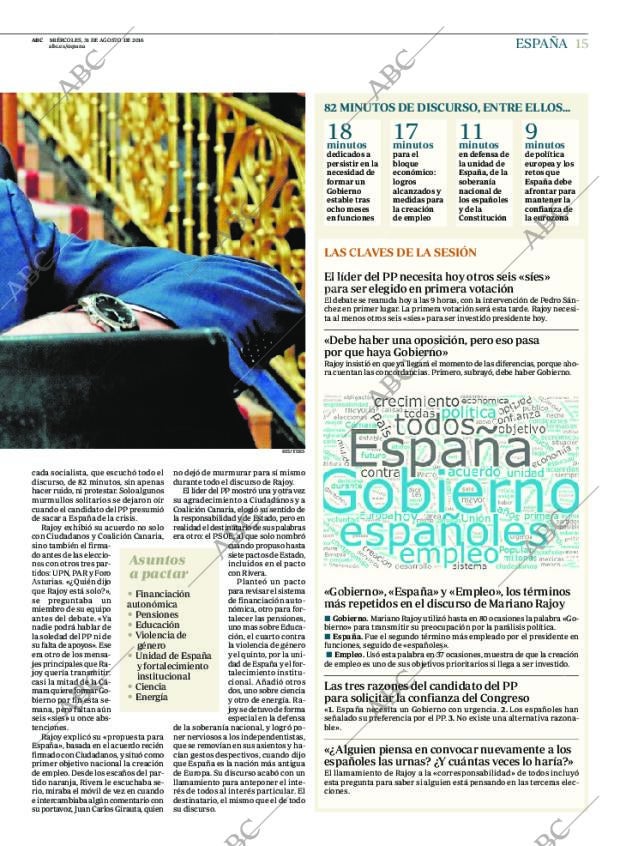 ABC MADRID 31-08-2016 página 15